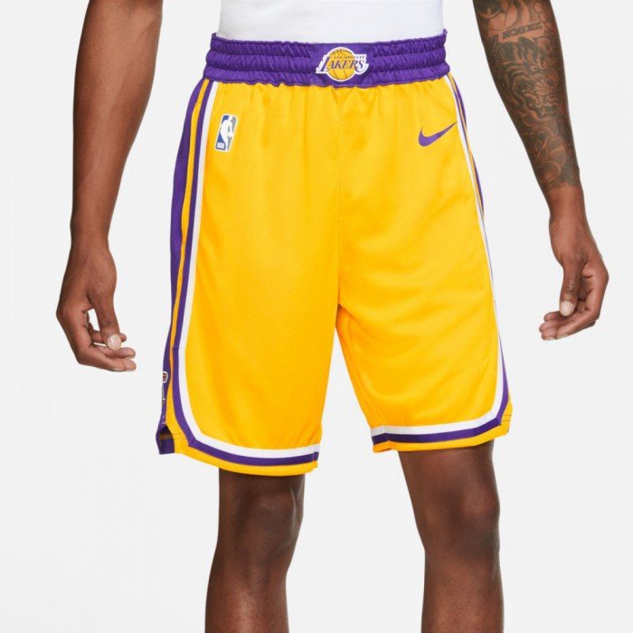 Short Los Angeles Lakers Nike NBA Icon Edition Swingman image n°5