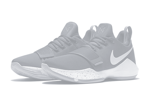Vue de face Nike PG 1 Glacier Grey