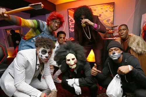 Les joueurs NBA célèbrent Halloween !