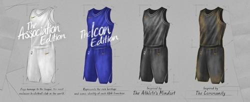 Nike et la NBA dévoilent les maillots de la saison 2017-18 !