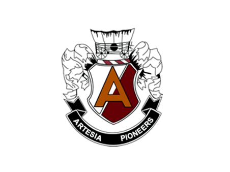 harden artesia pioneers logo