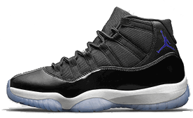 Air Jordan XI Space Jam profil