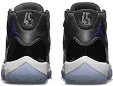 Air Jordan XI Space Jam talon