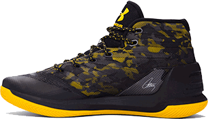 Curry 3 SC Camo vue médiale