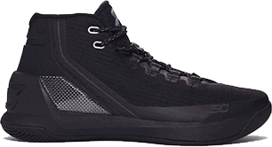 Curry 3 Trifecta Black profil