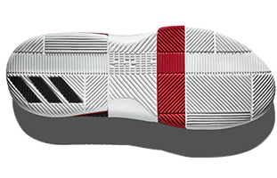 adidas D Lillard 3 Dame 3 Rip City Home vue semelle